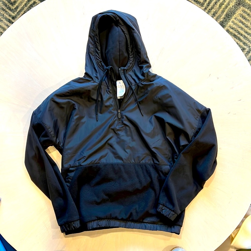 reebok quarter zip hoodie